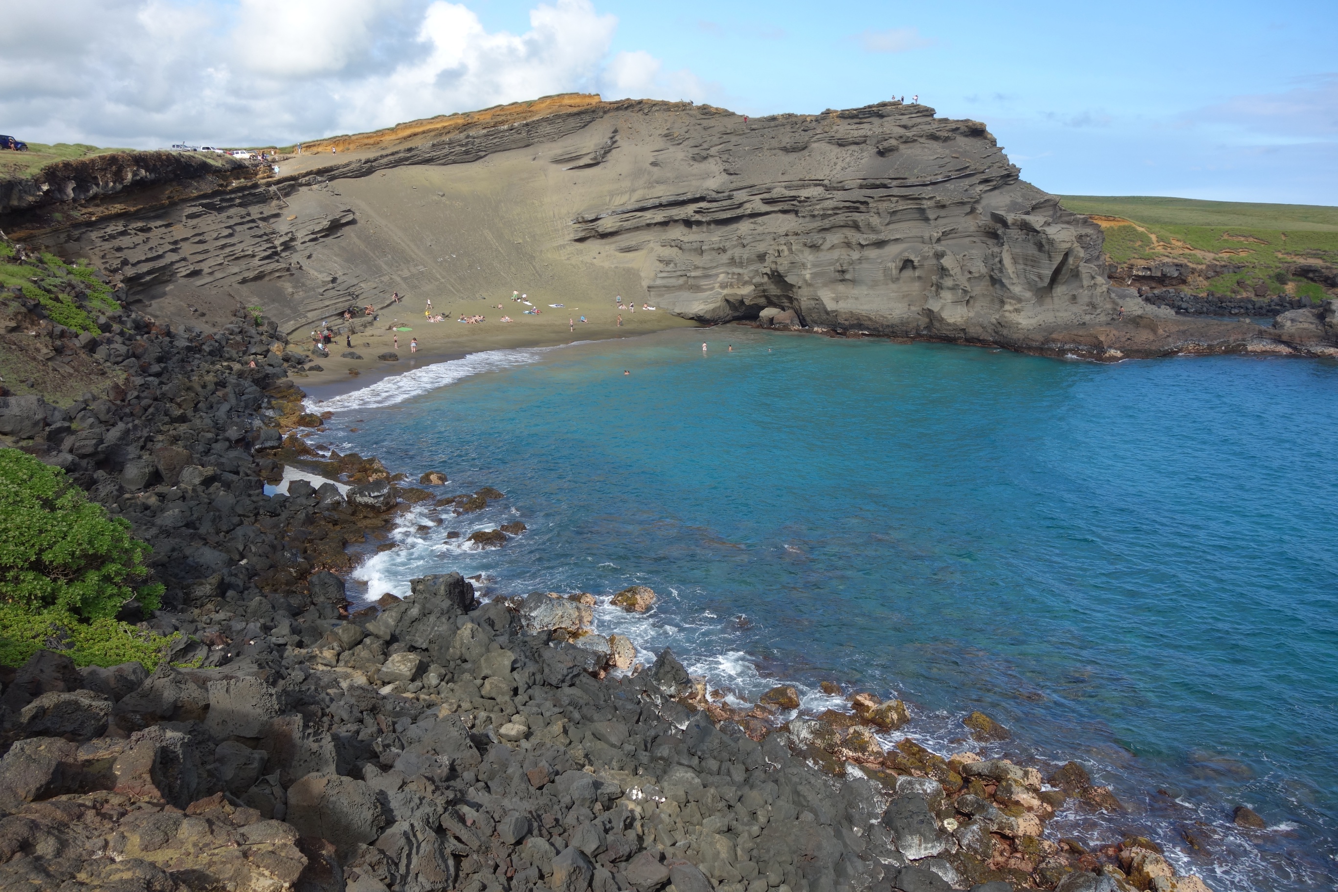 Der Green Sand Beach