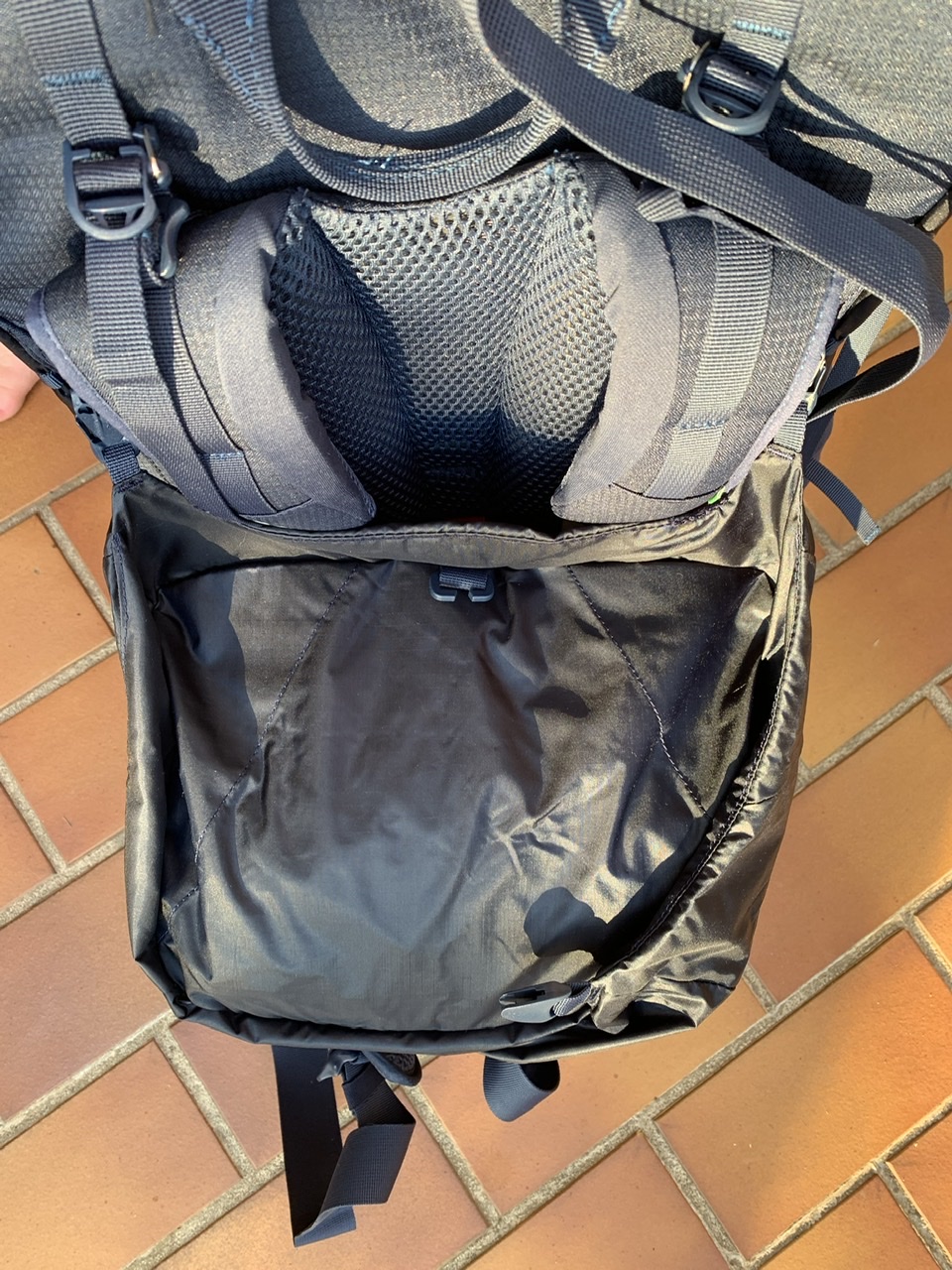 Kopfteil von unten