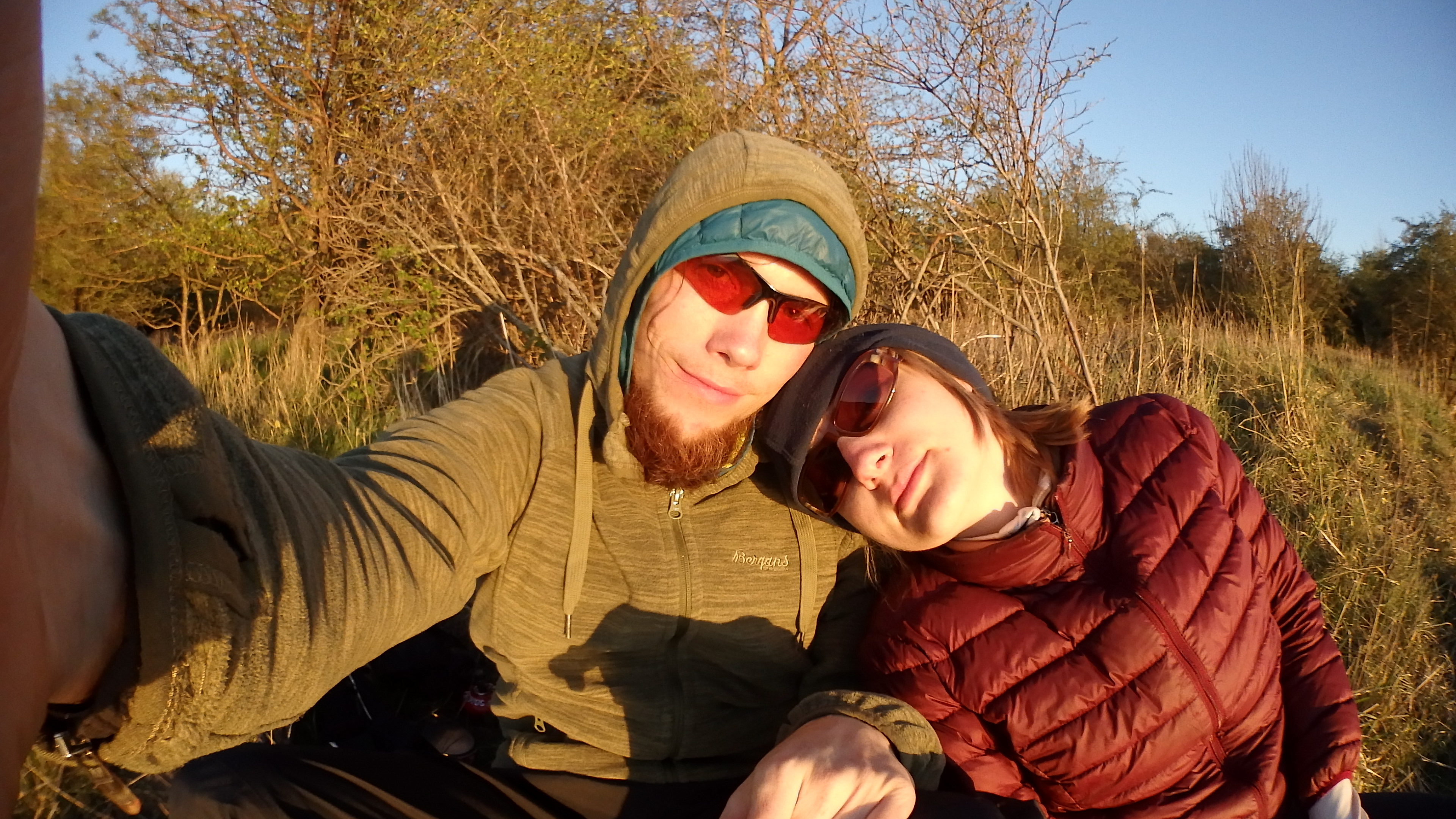 Daniel und Frances auf Bikepackingtour im Frühjahr 2019