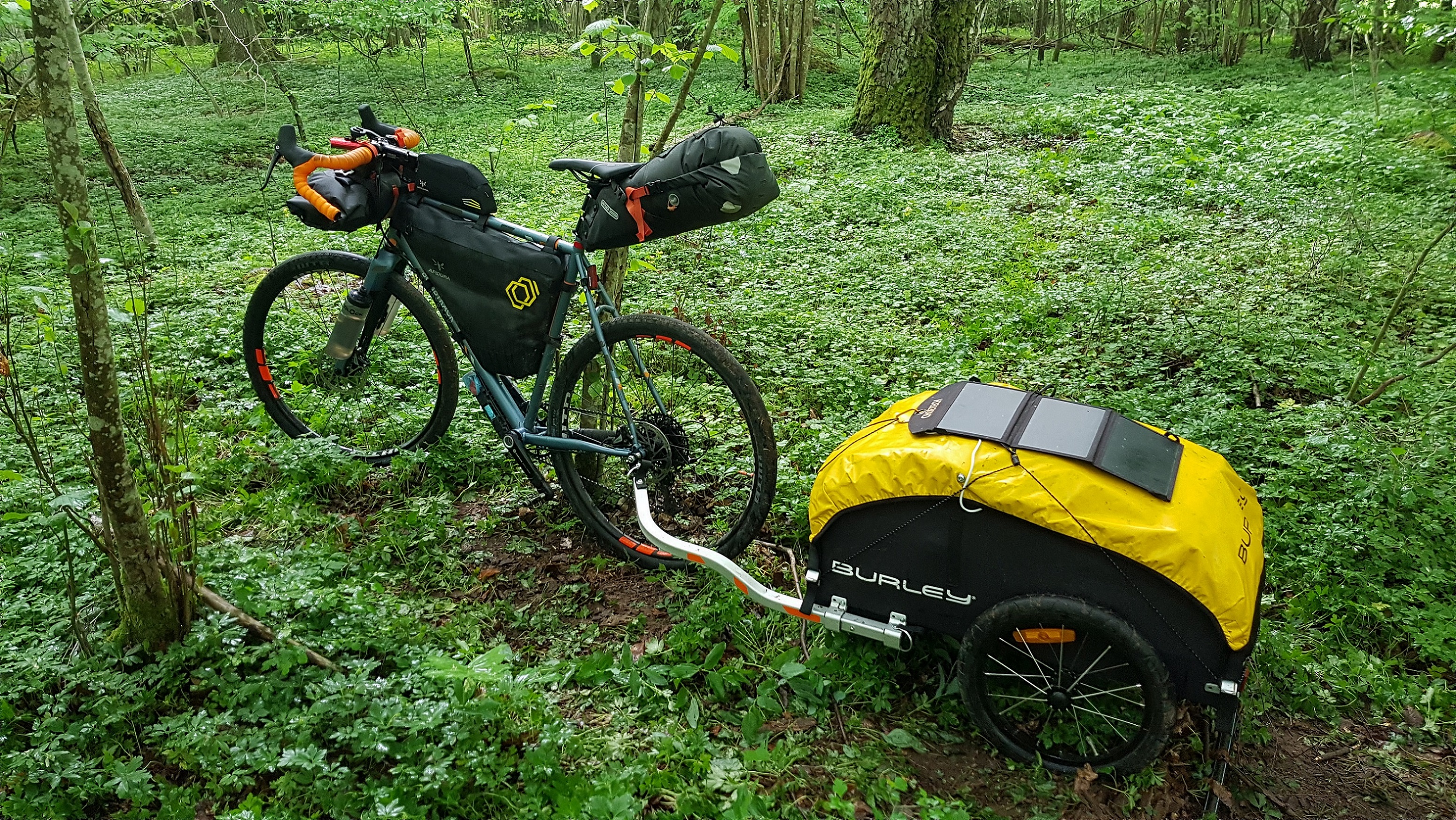 Bikepacking Setup der Schwedentour