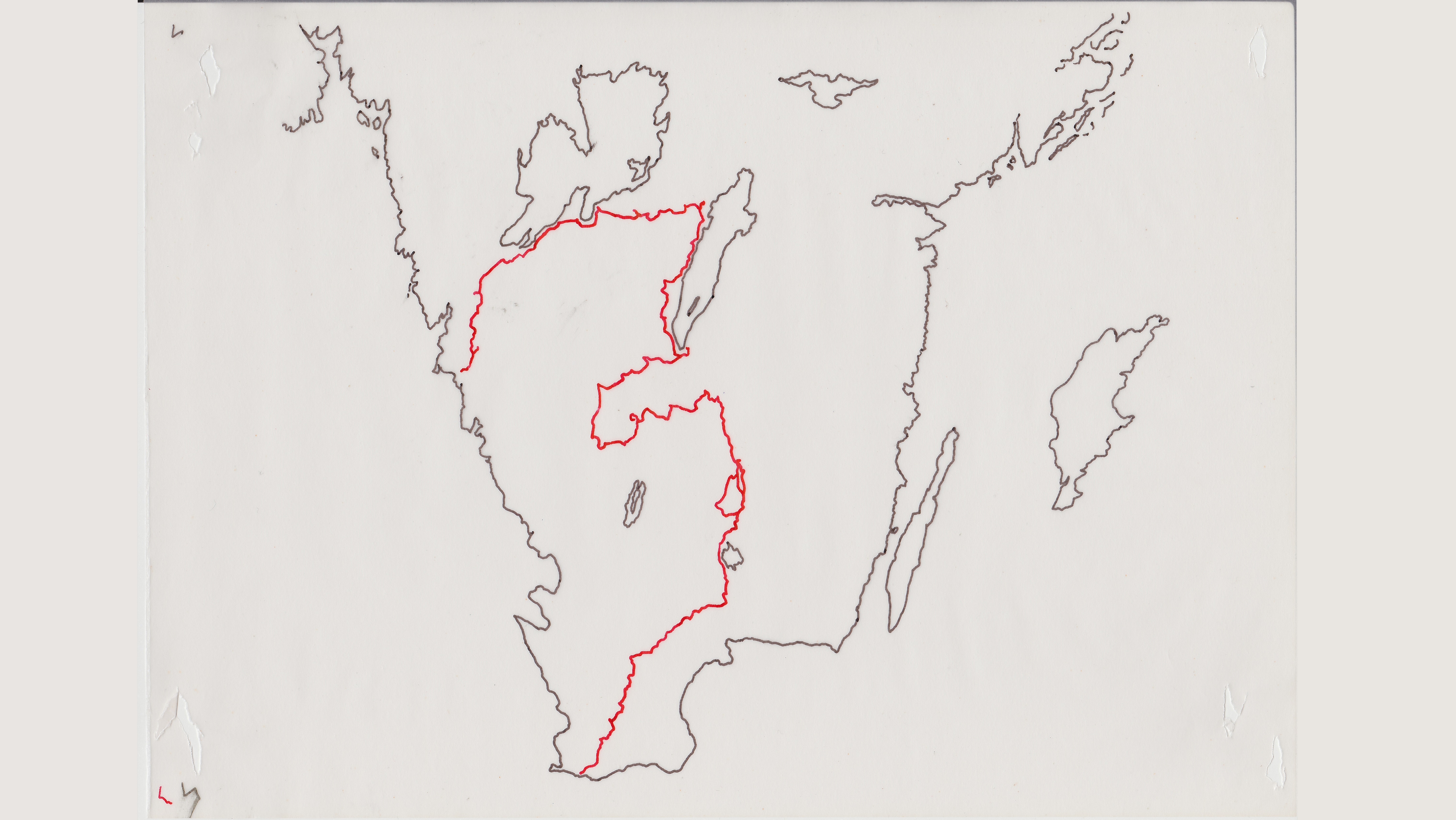 Route durch den Süden Schwedens