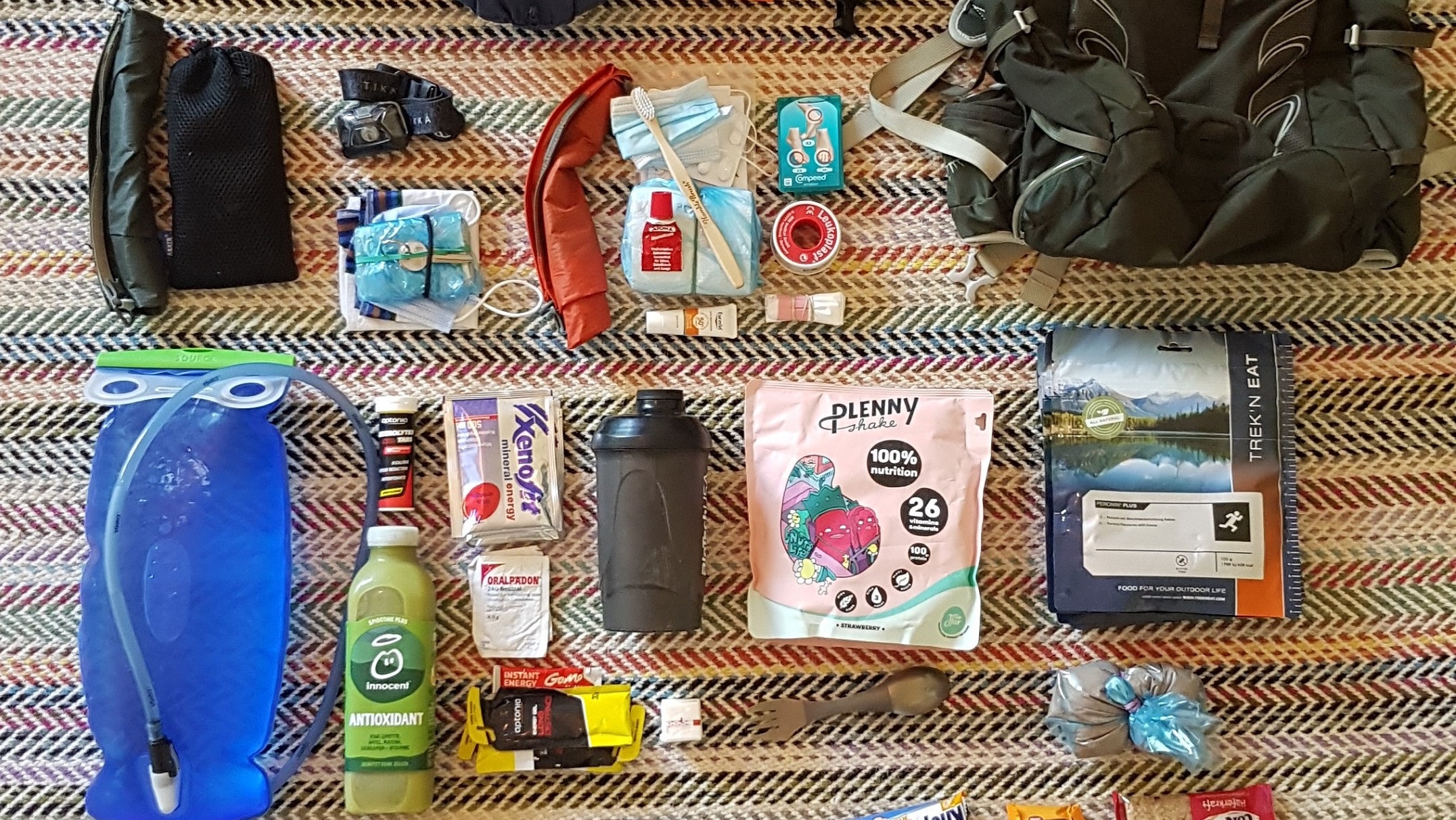 Equipment für´s PackRunning - Marathon, Schlafen, Marathon - 2