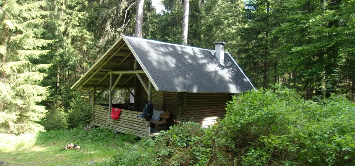 Die Hütte am See