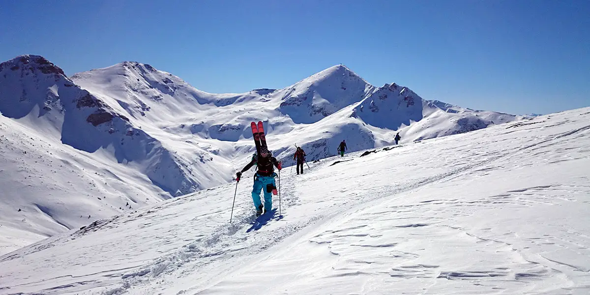 11_Nord-Mazedonien eignet sich durchaus für ausgedehnte Skitouren. Beweisfoto Da Knobi_Skigebiet