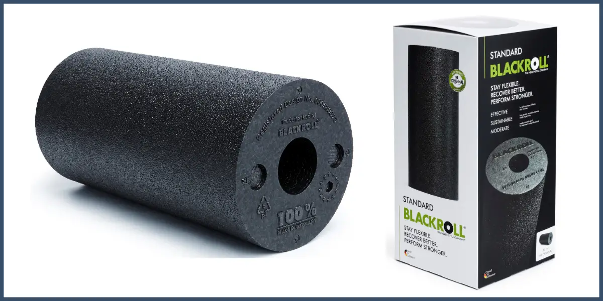 15_Die Blackroll Standard ist der Klassiker unter den Faszienrollen es gibt sie jedoch auch in verschiedenen Farben und Formen_Blackroll