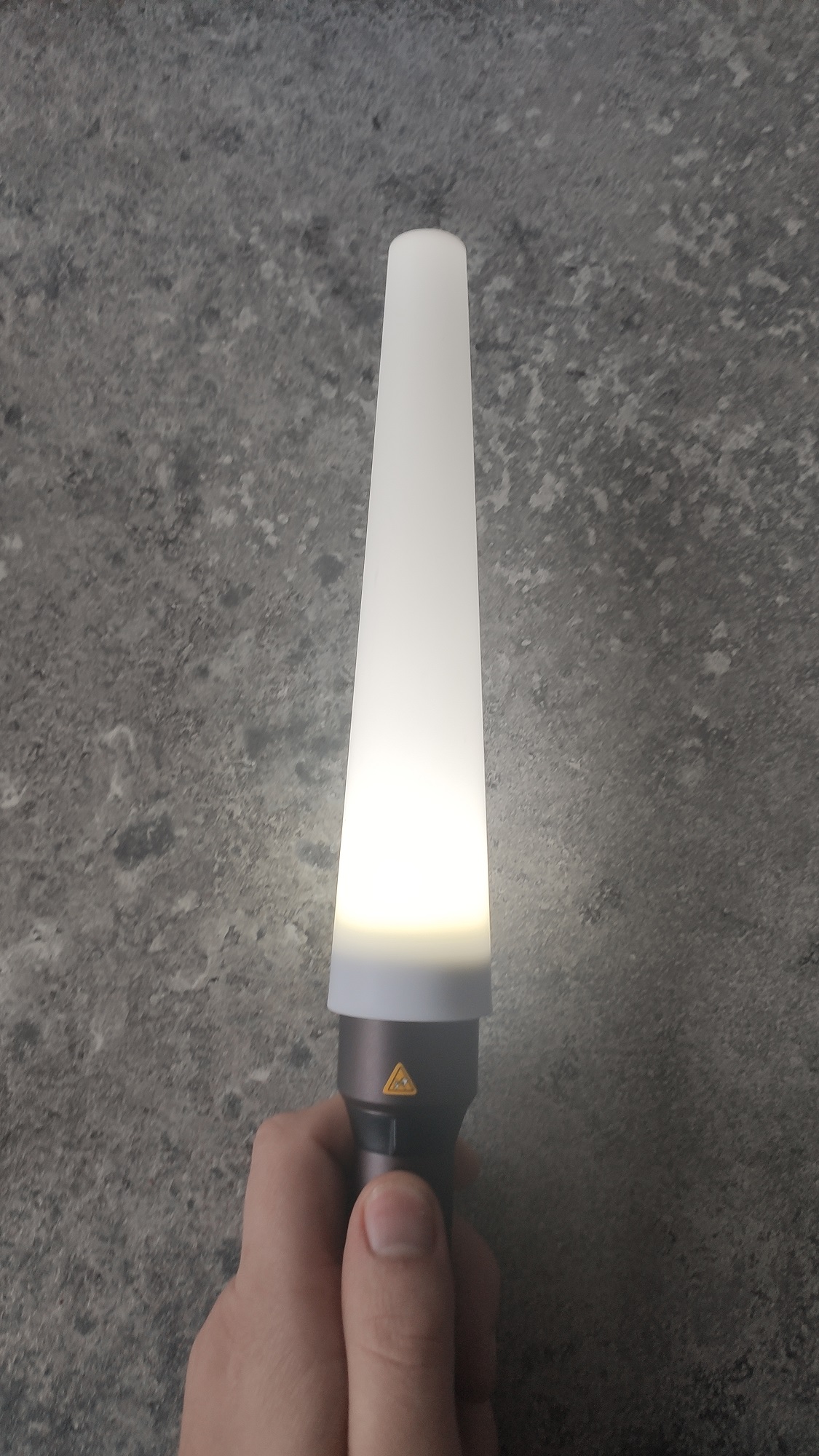 Signal Cone mit niedrigster Helligkeitsstufe