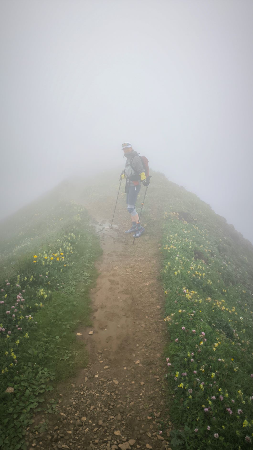 schlechteres Wetter am Gipfel