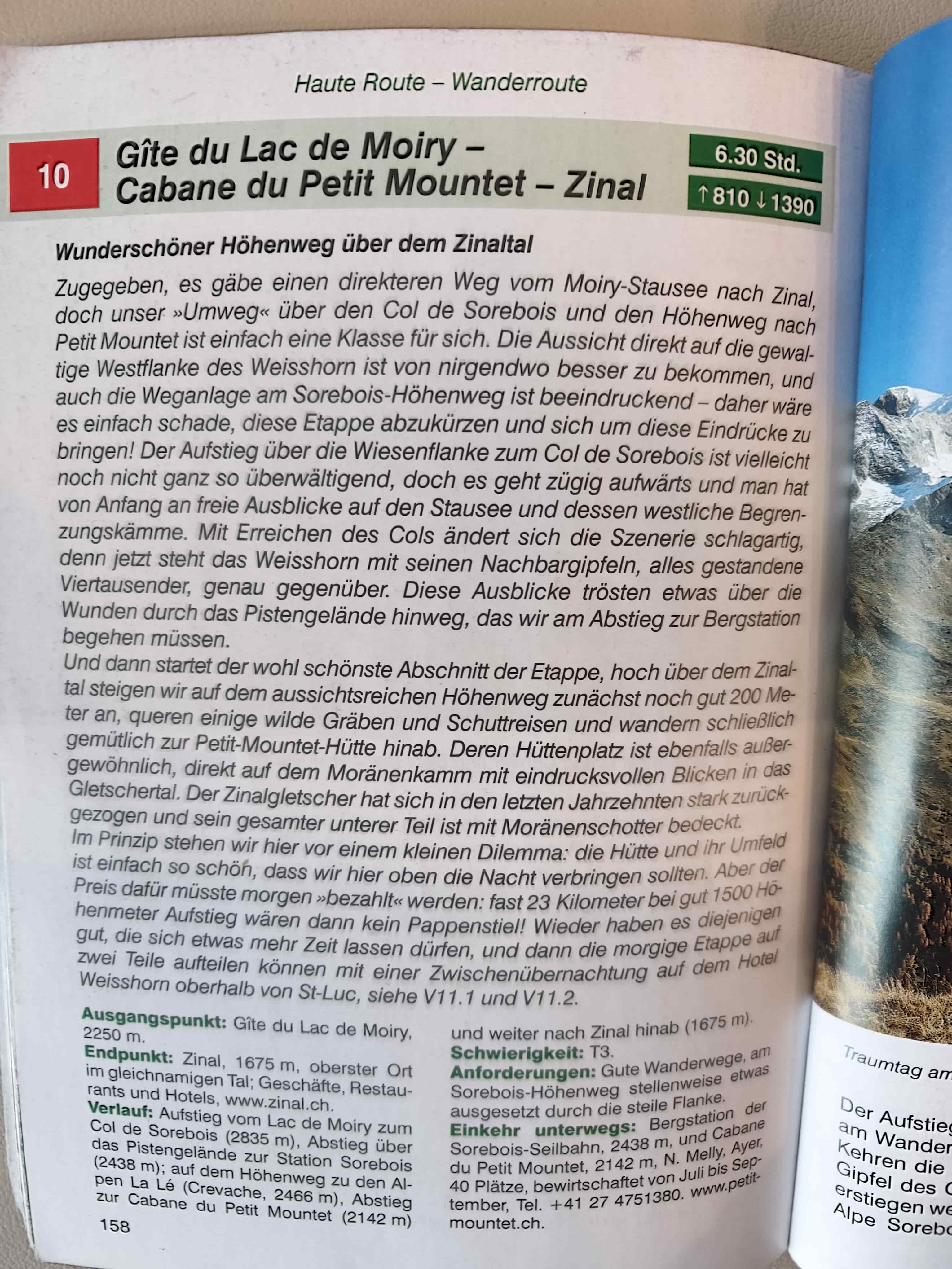 Der OUTSIDEstories-Test: ROTHER BERGVERLAG Haute Route: Von Chamonix nach Zermatt – Wanderführer