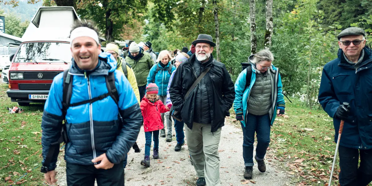 Wandern beim 3. CVSM