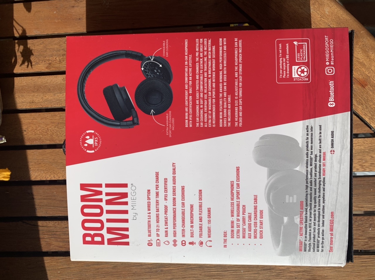 Außenverpackung hinten
