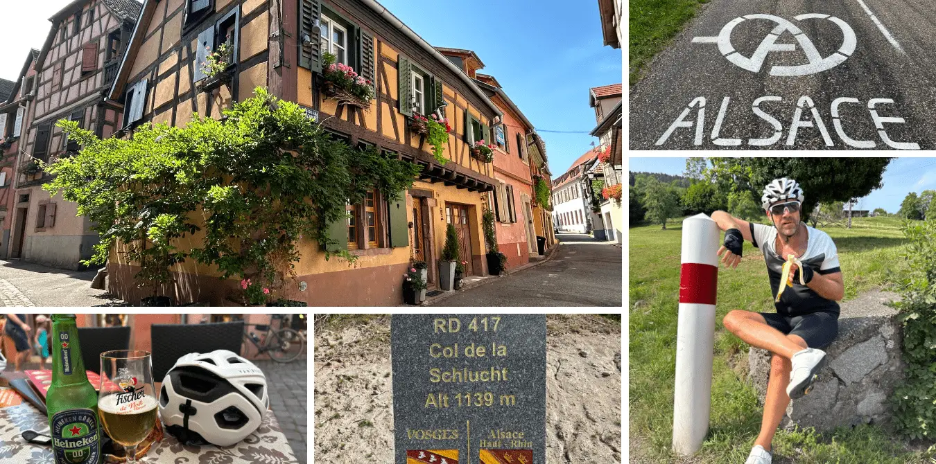 Gravelbike- und Rennradtouren im Elsass