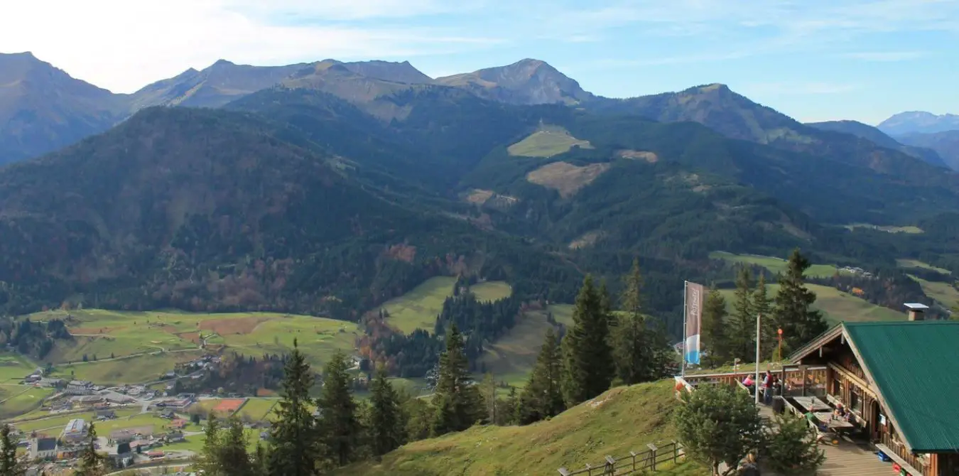 Aussicht aus der Zöhrer Alm