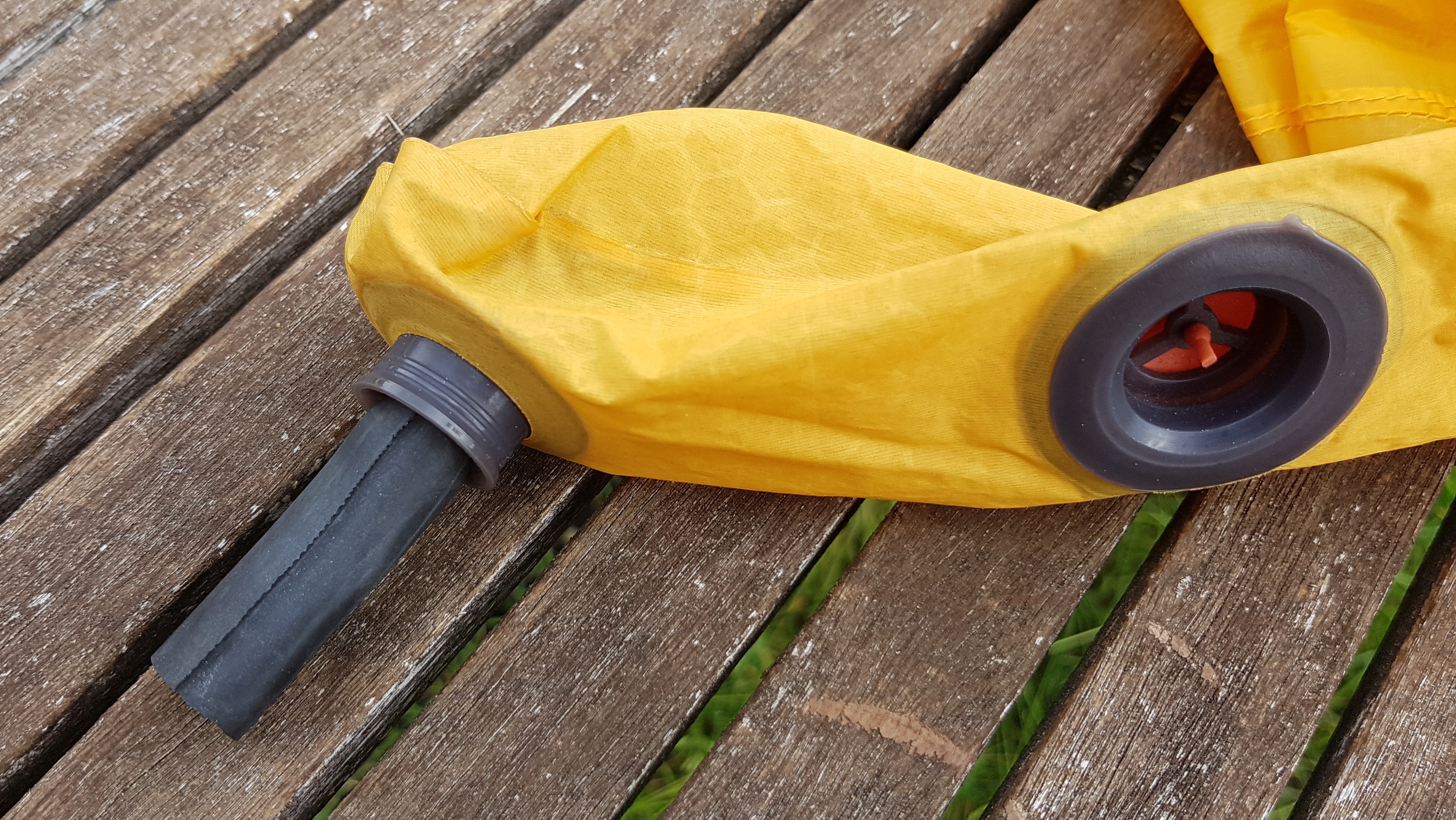 Schnozzel Pumpbag mit Fahrradschlauch