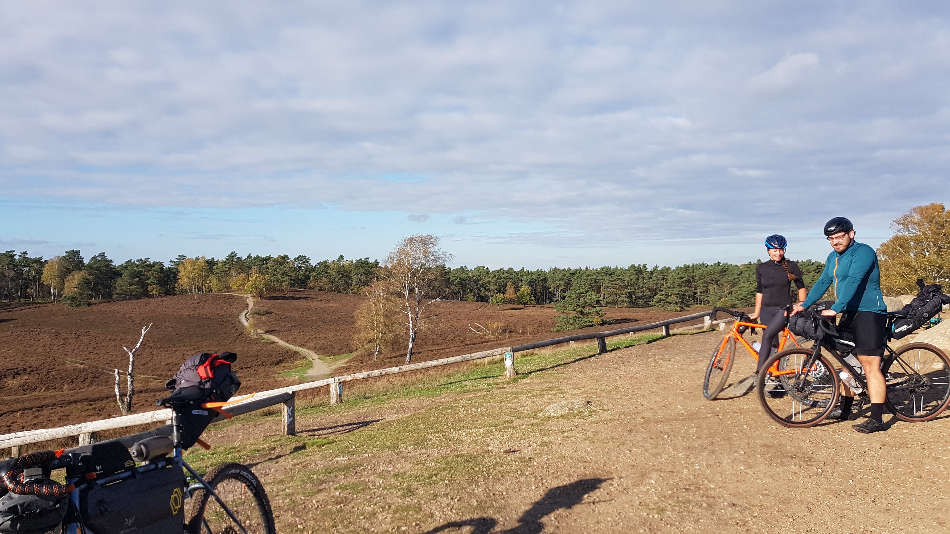 Bikepacking in der Heide