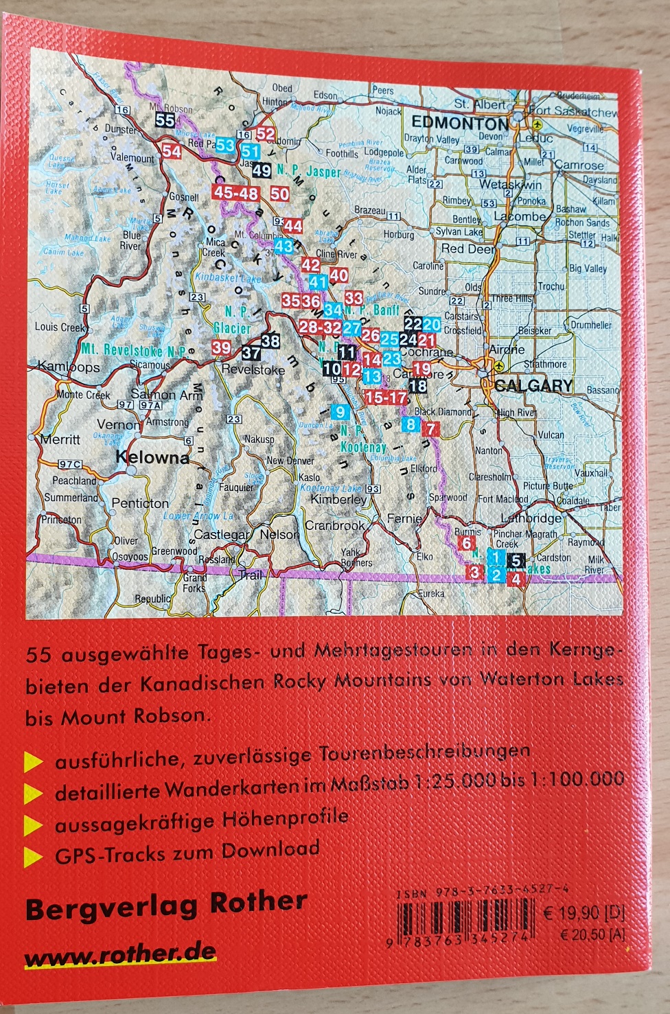 ROTHER - KANDADISCHE ROCKY MOUNTAINS