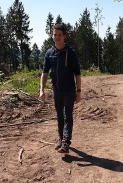 Die Jacke im Einsatz