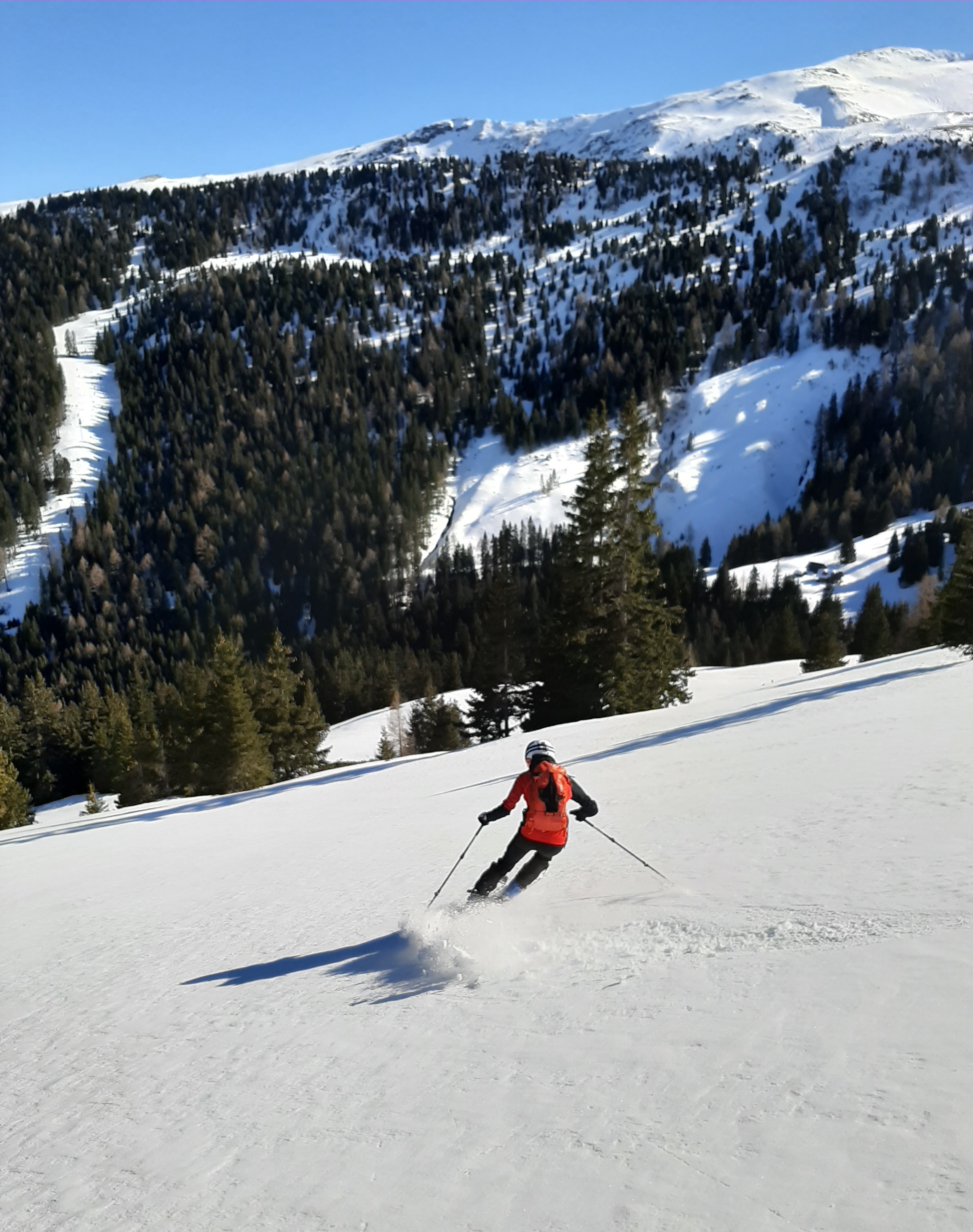 Abfahrt Richtung Schlanitzgraben