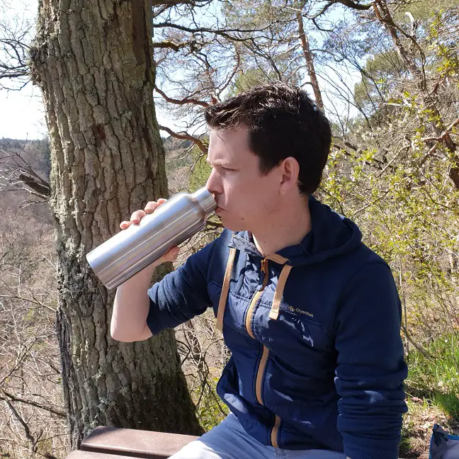 Beim Trinken
