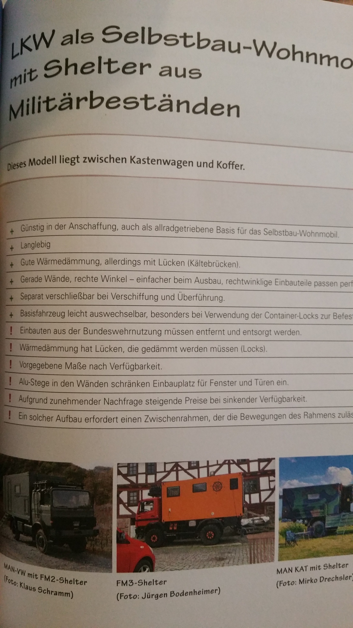 Plus und Minus