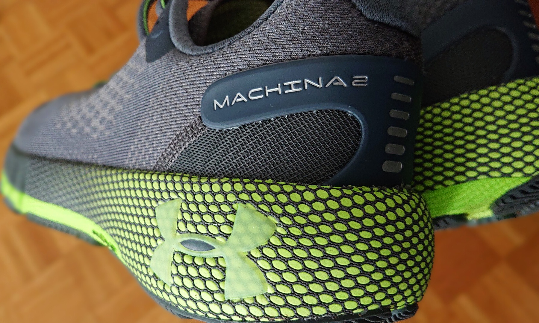 Schuh Rückansicht