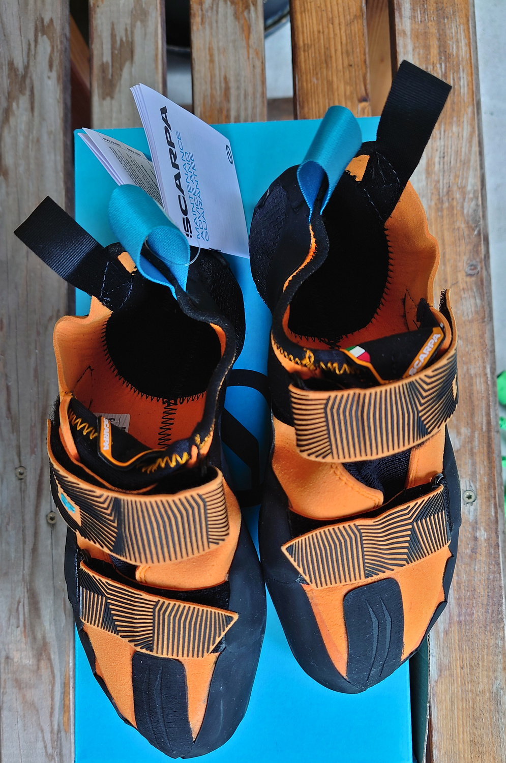 Schuhe von Oben