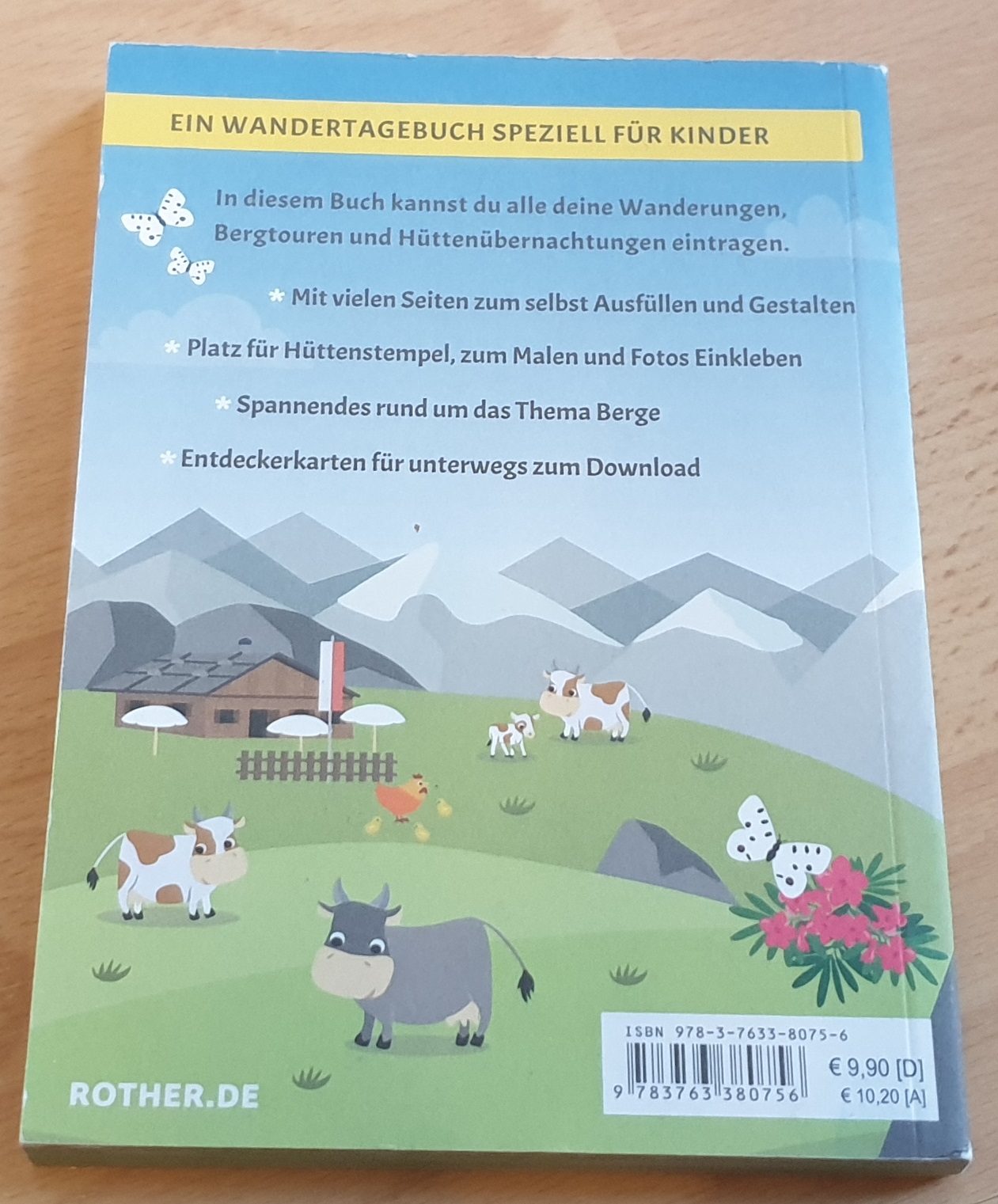 Rother - Wandertagebuch für Kinder