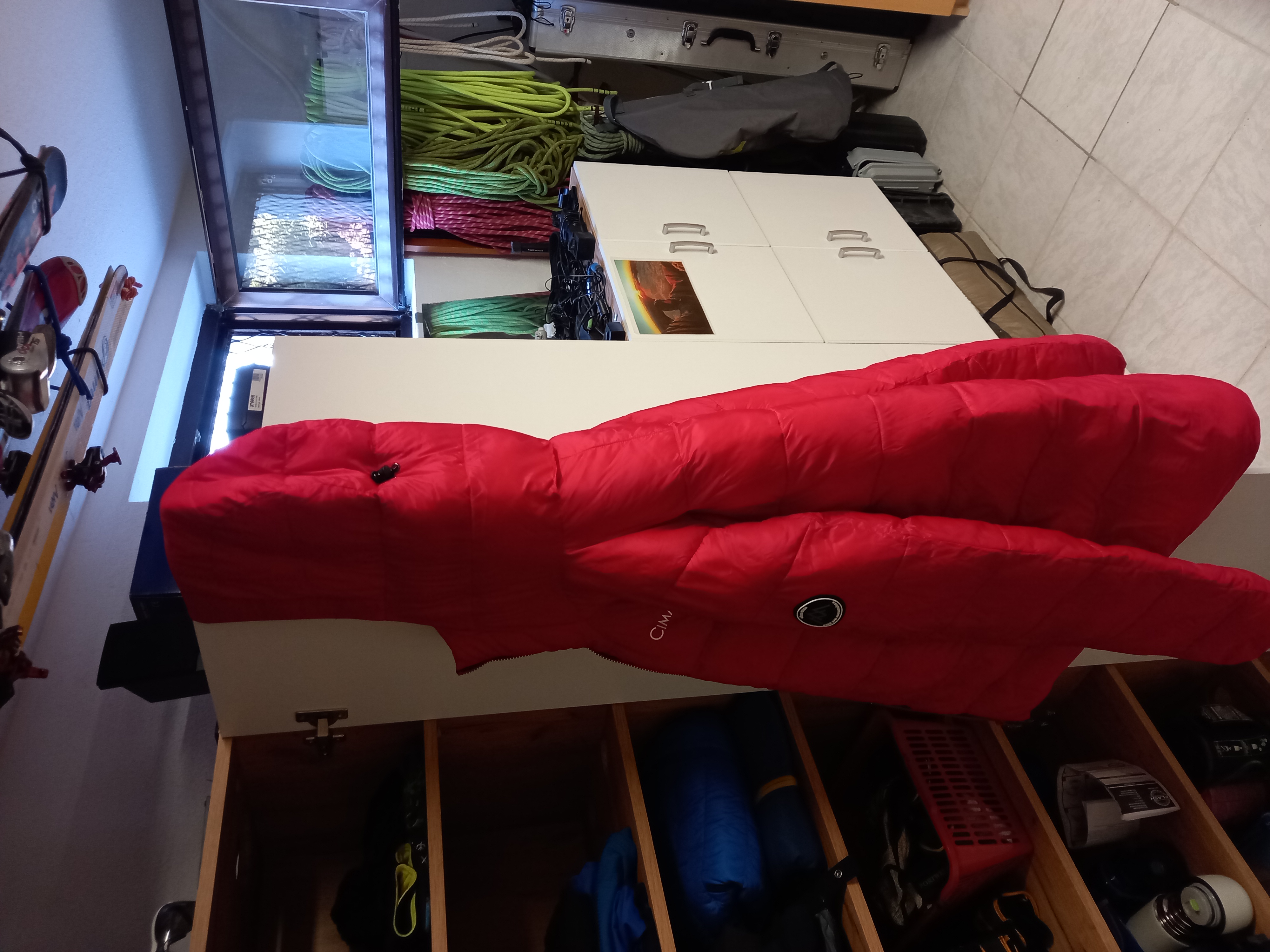 jacke in vorbereitung