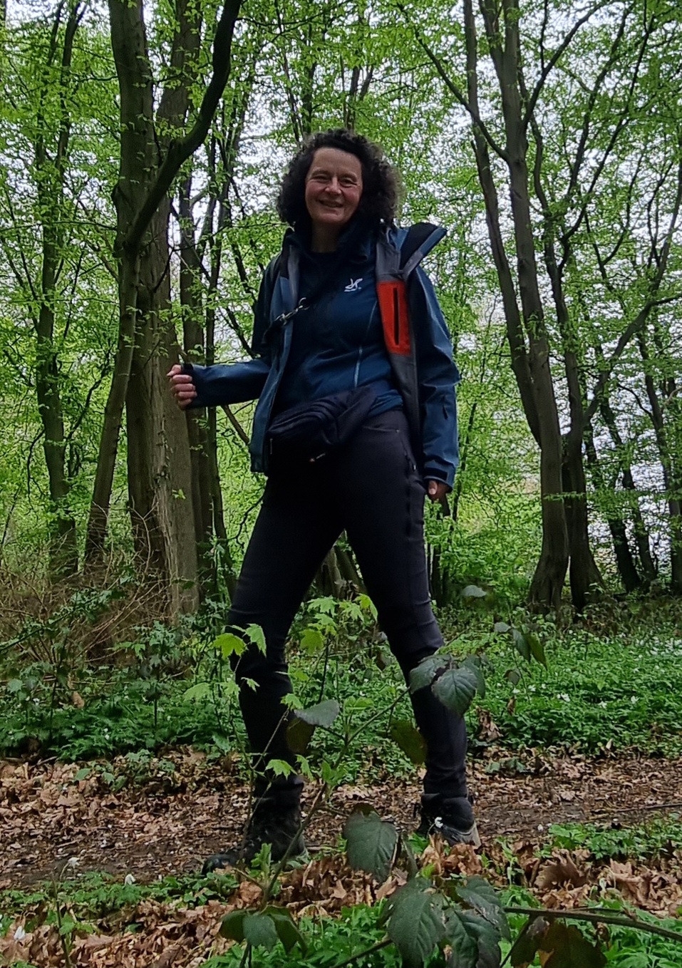 Als Zwischenschicht unter der Regenjacke 