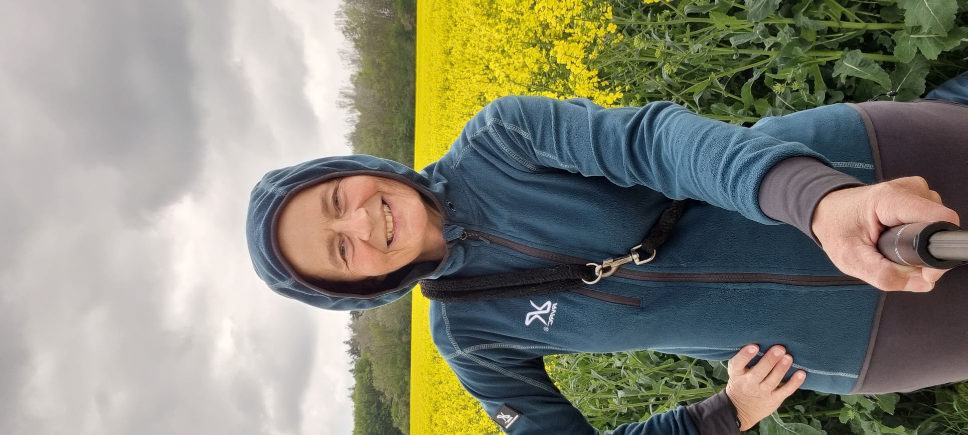 Große, kuschelige Kapuze