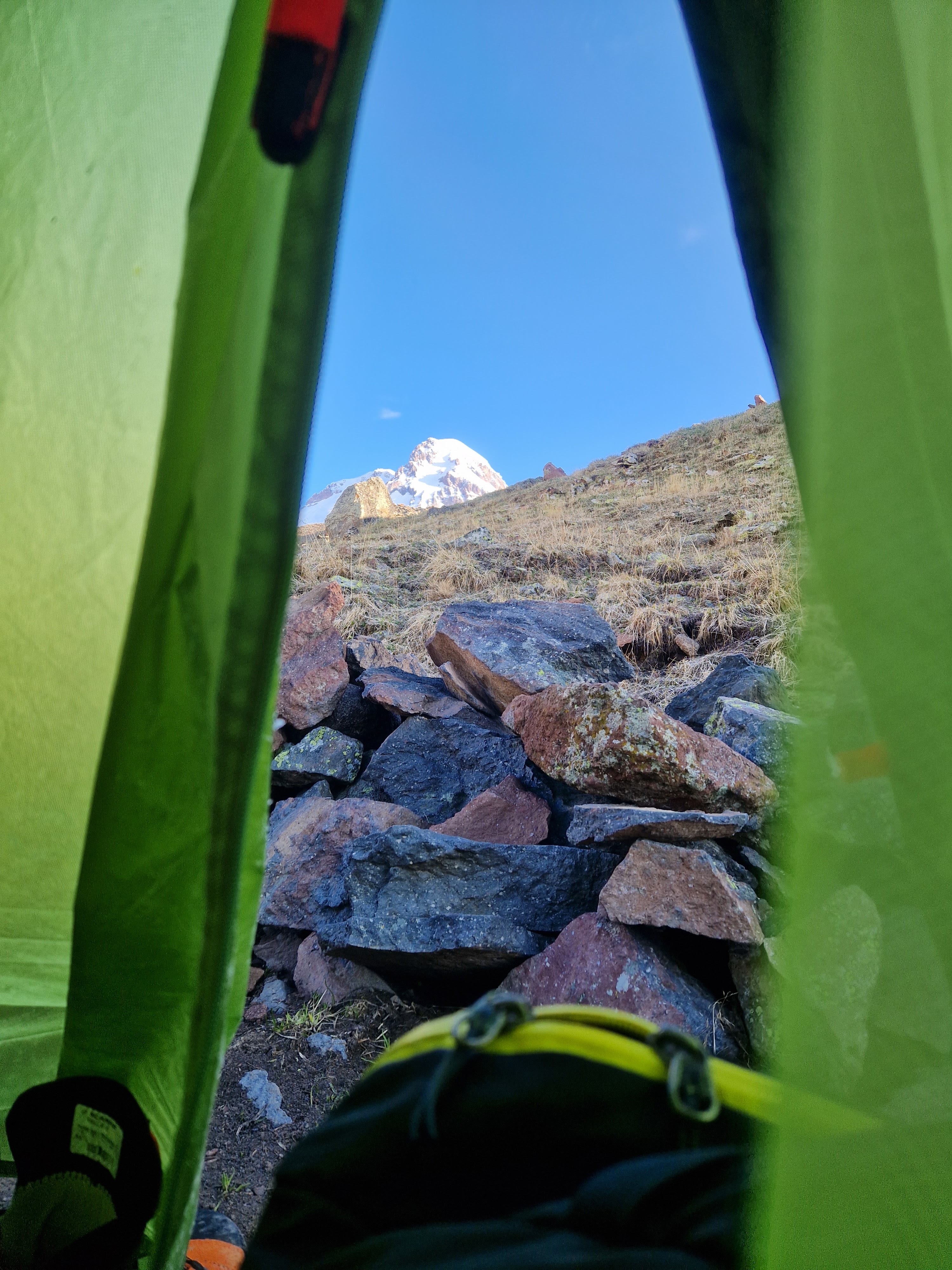 Blick auf den Kasbek
