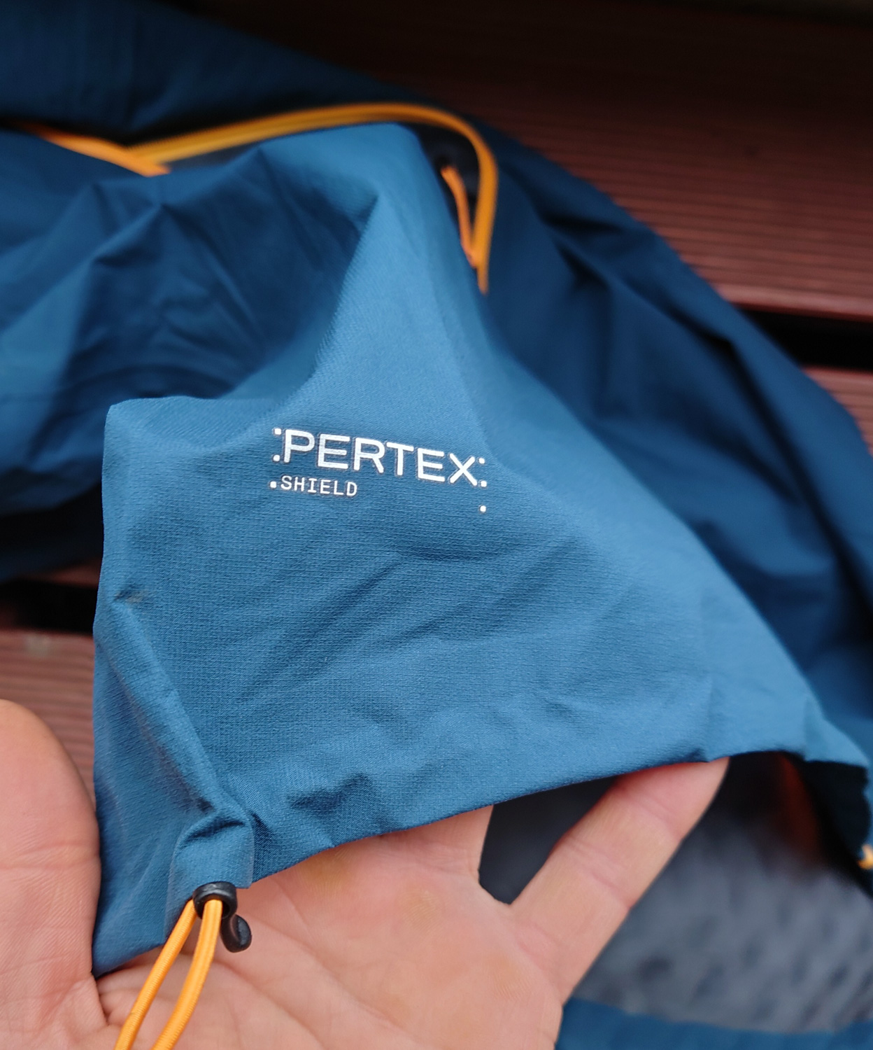 Pertex Aufdruck