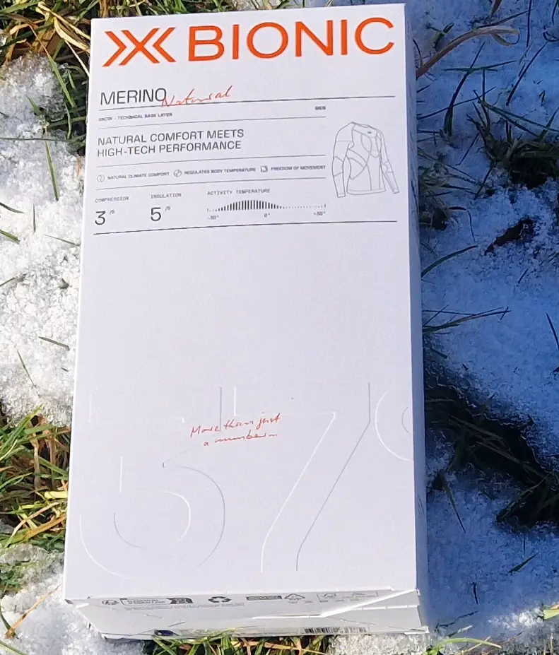 X-BIONIC-  Merino Baselayer Long Sleeve Shirt