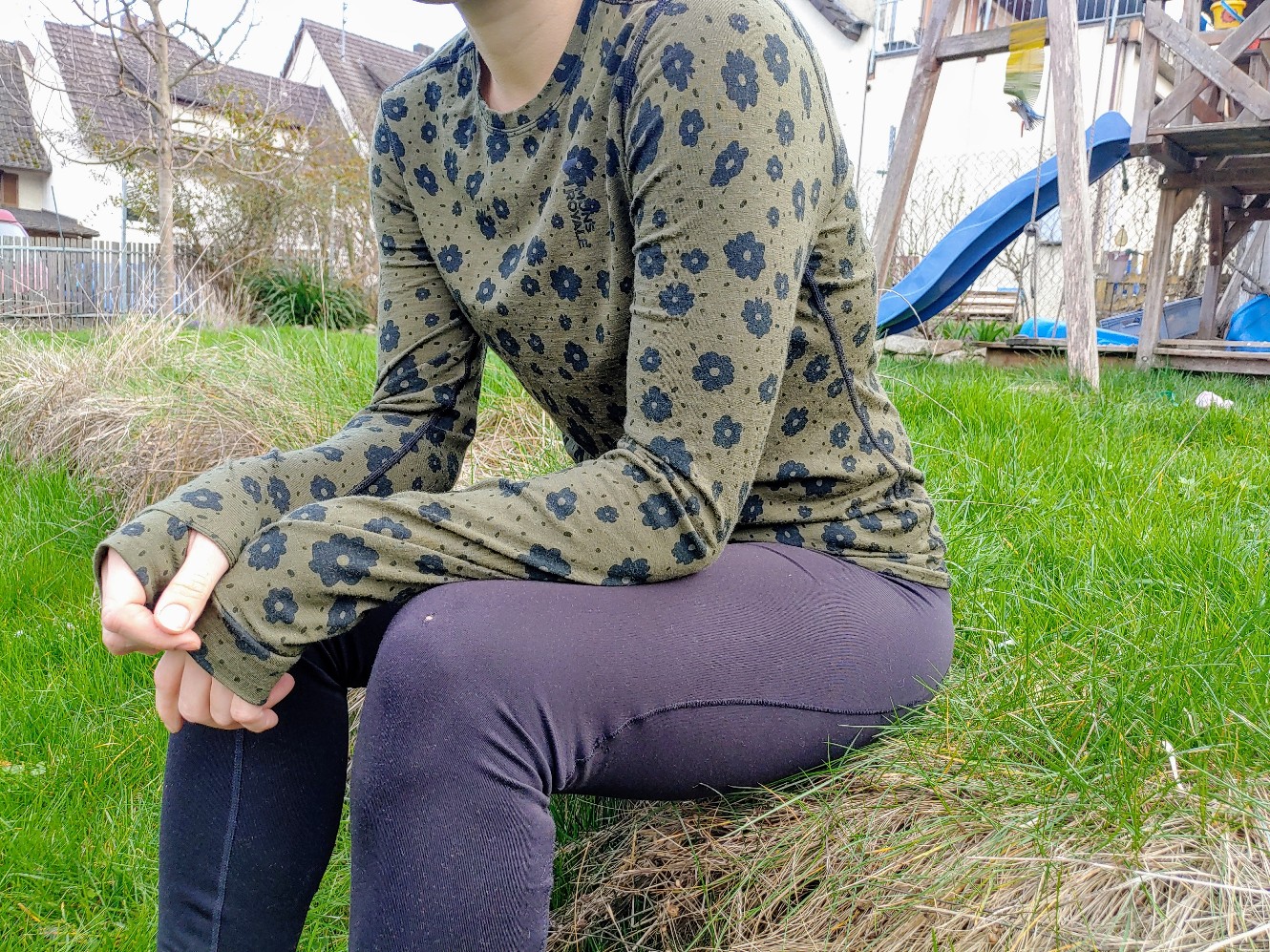 Shirt im Sitzen