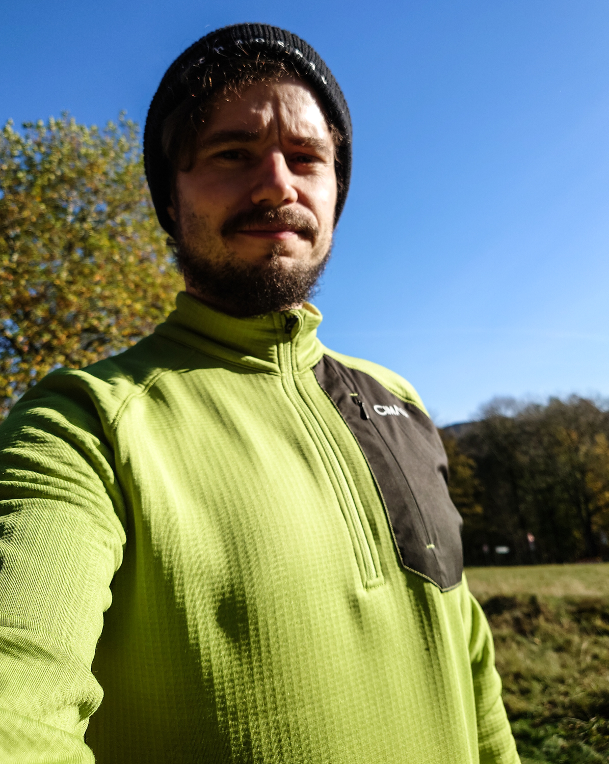 Dolent Fleece am Körper