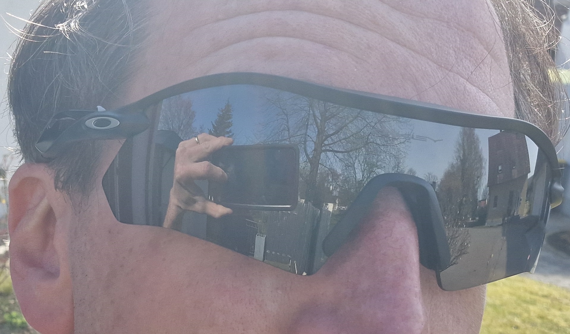 Okley - Radar Plate, Matte lack, Prizm Black Polarized