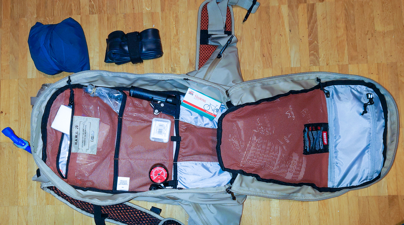 Rucksack packen