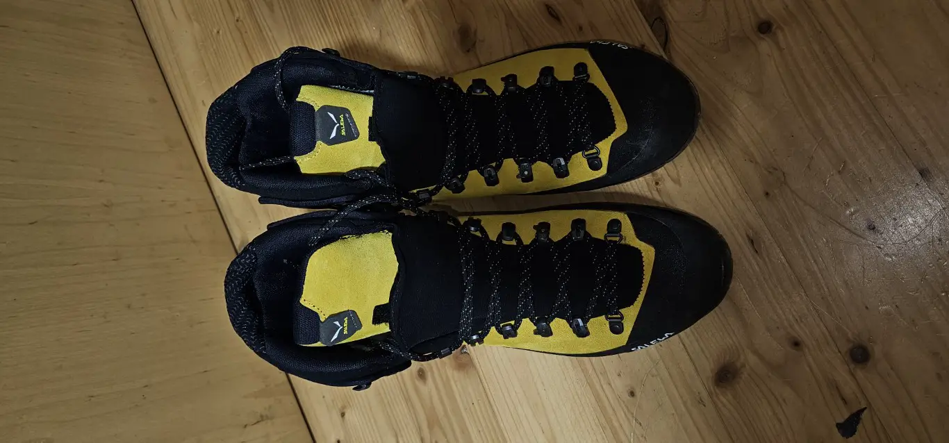 schuh von oben