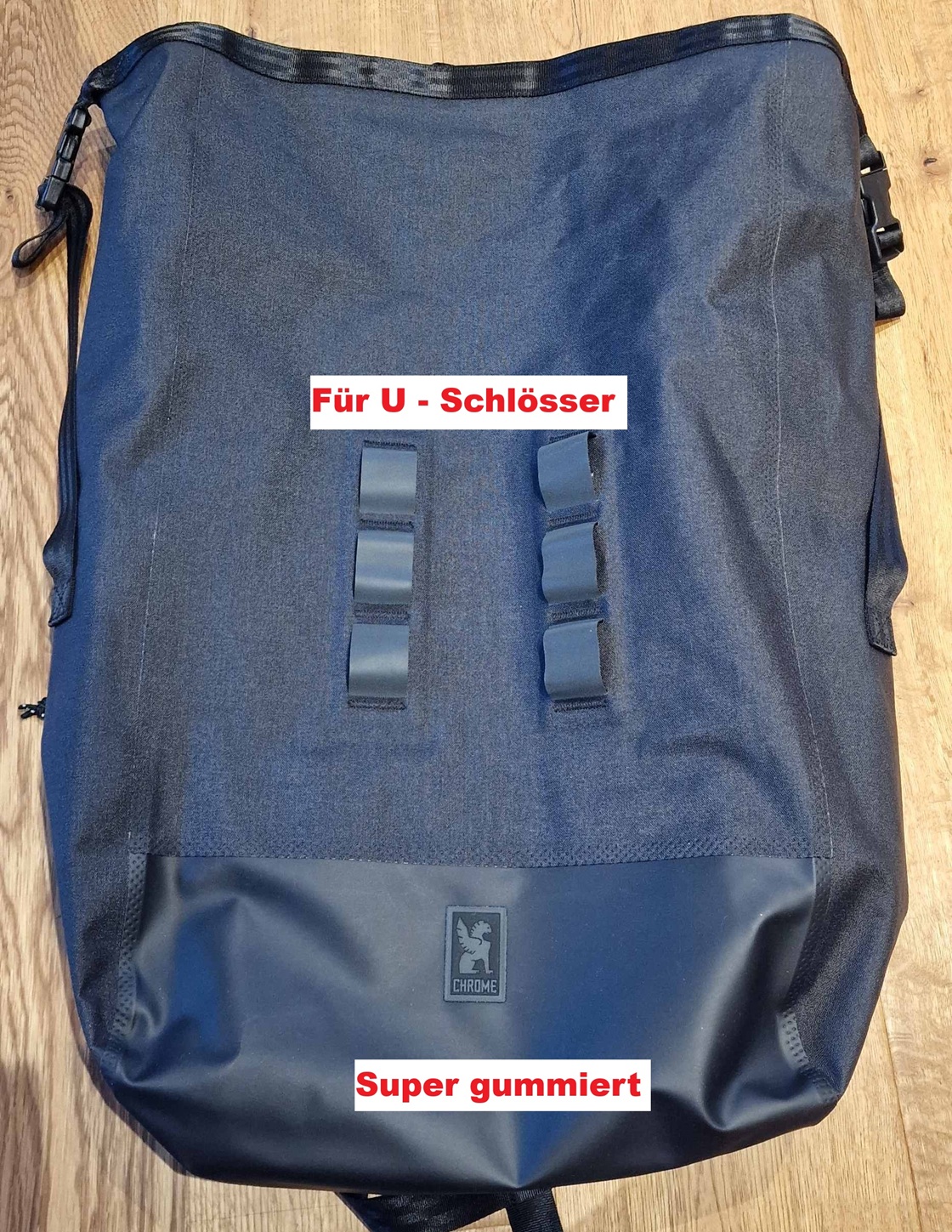 Der OUTSIDEstorieas-Test: CHROME Urban Ex Rolltop 30L - Bike-Rucksack