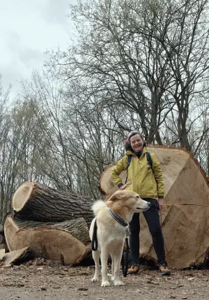 auf Expedition mit Hund