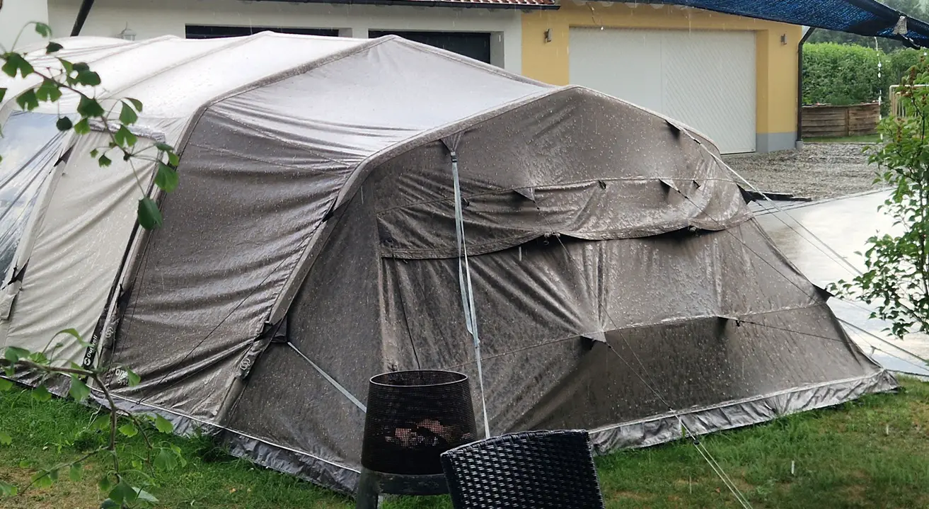 Der kompetente OUTSIDEstories-Test: Outwell Alabama sechs Air TC Familienzelt