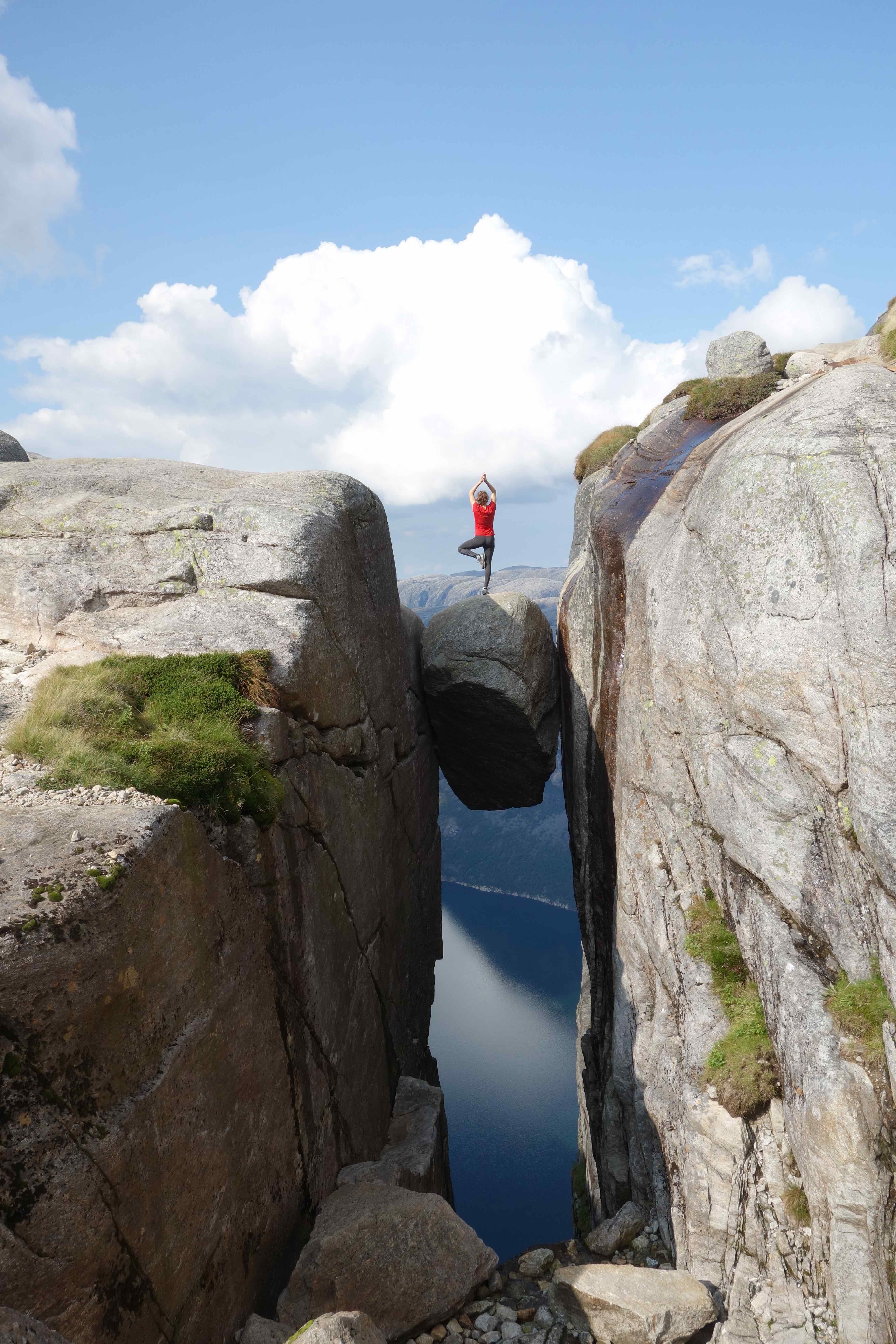 Auf dem Kjerag