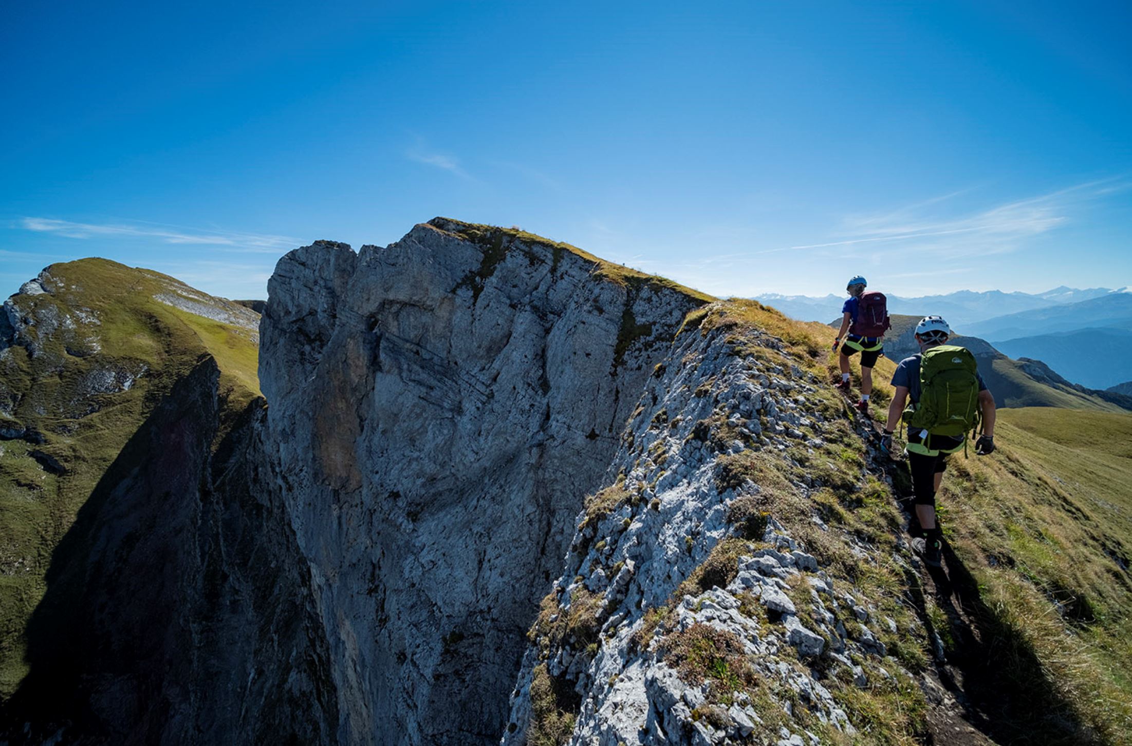 Klettersteig fast geschafft