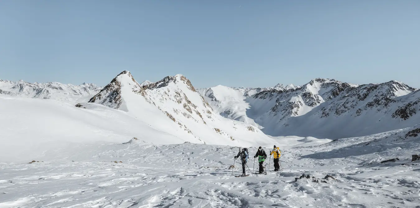 Hoch oben ist die Aussicht die schönste Belohnung für alle Aufstiegsmühen . Foto: TVB Osttirol, Roman Huber.