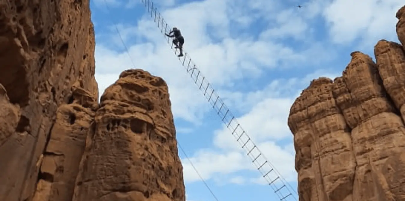 AlUla Hiking in Saudi-Arabien