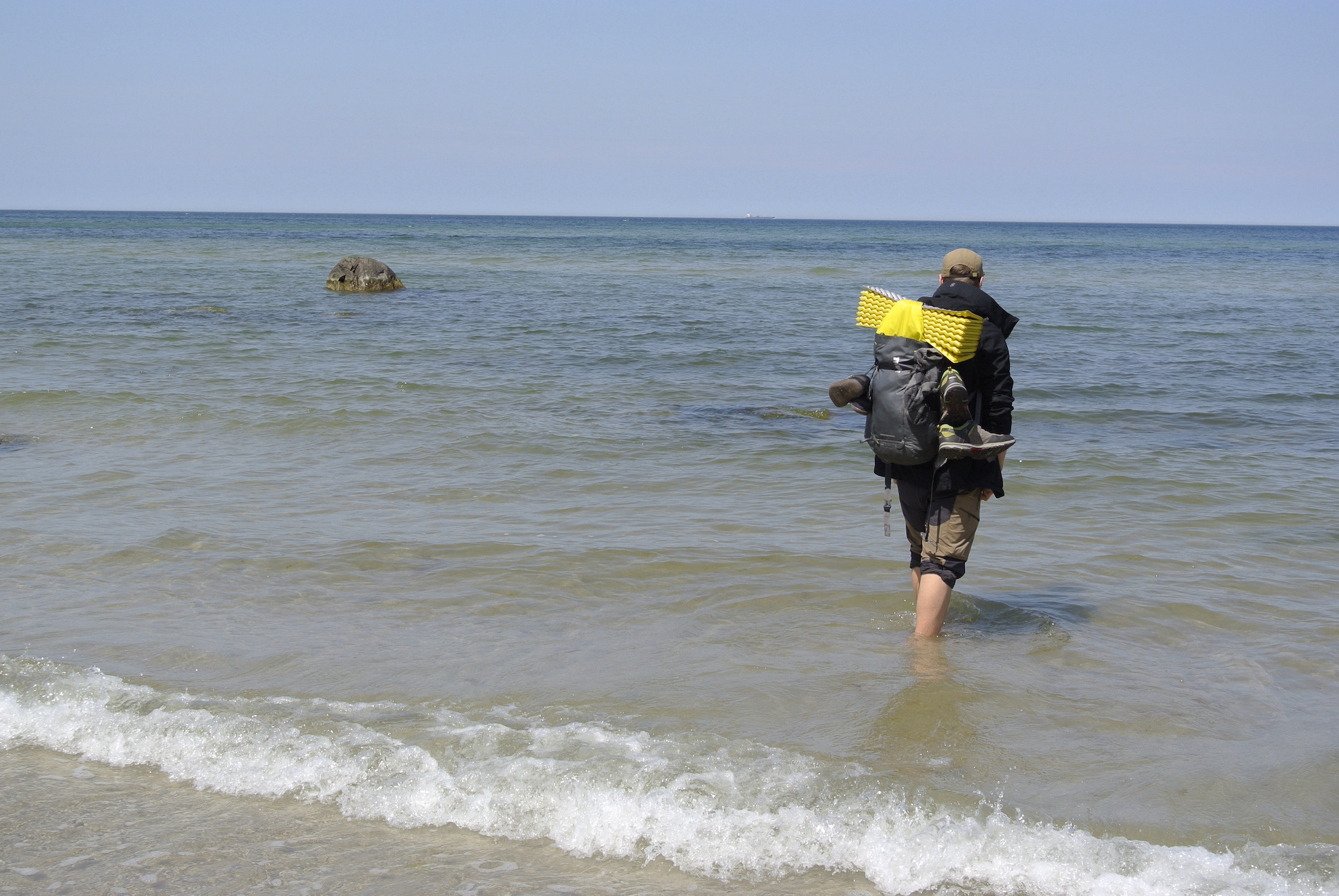 Immer im Gepäck auch an der Ostsee