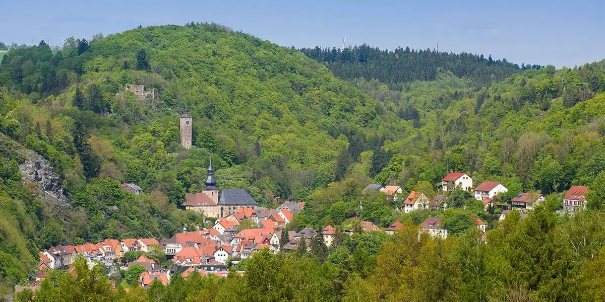 2_ Fichtelgebirge _Bad Berneck Blick vom Galgenberg © Florian Fraaß-min