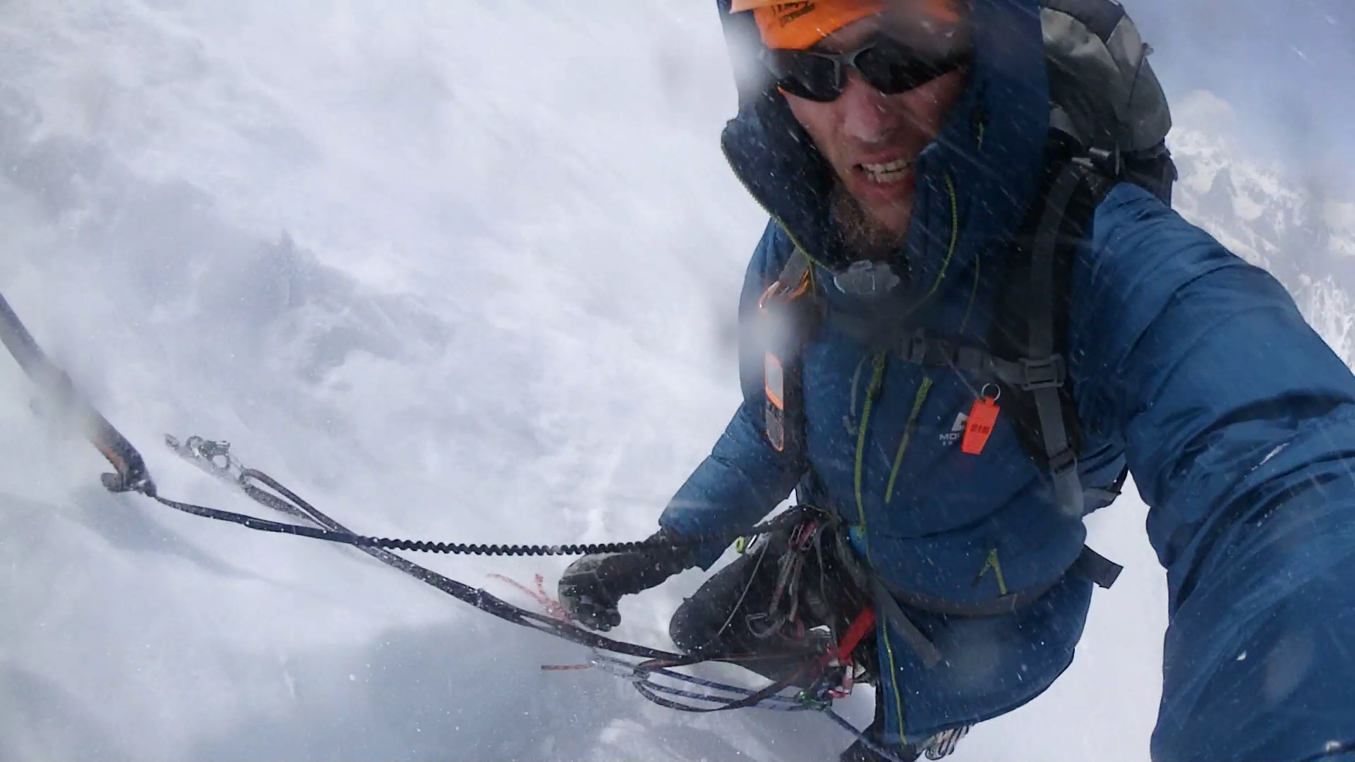 Abseilen am Grand Combin