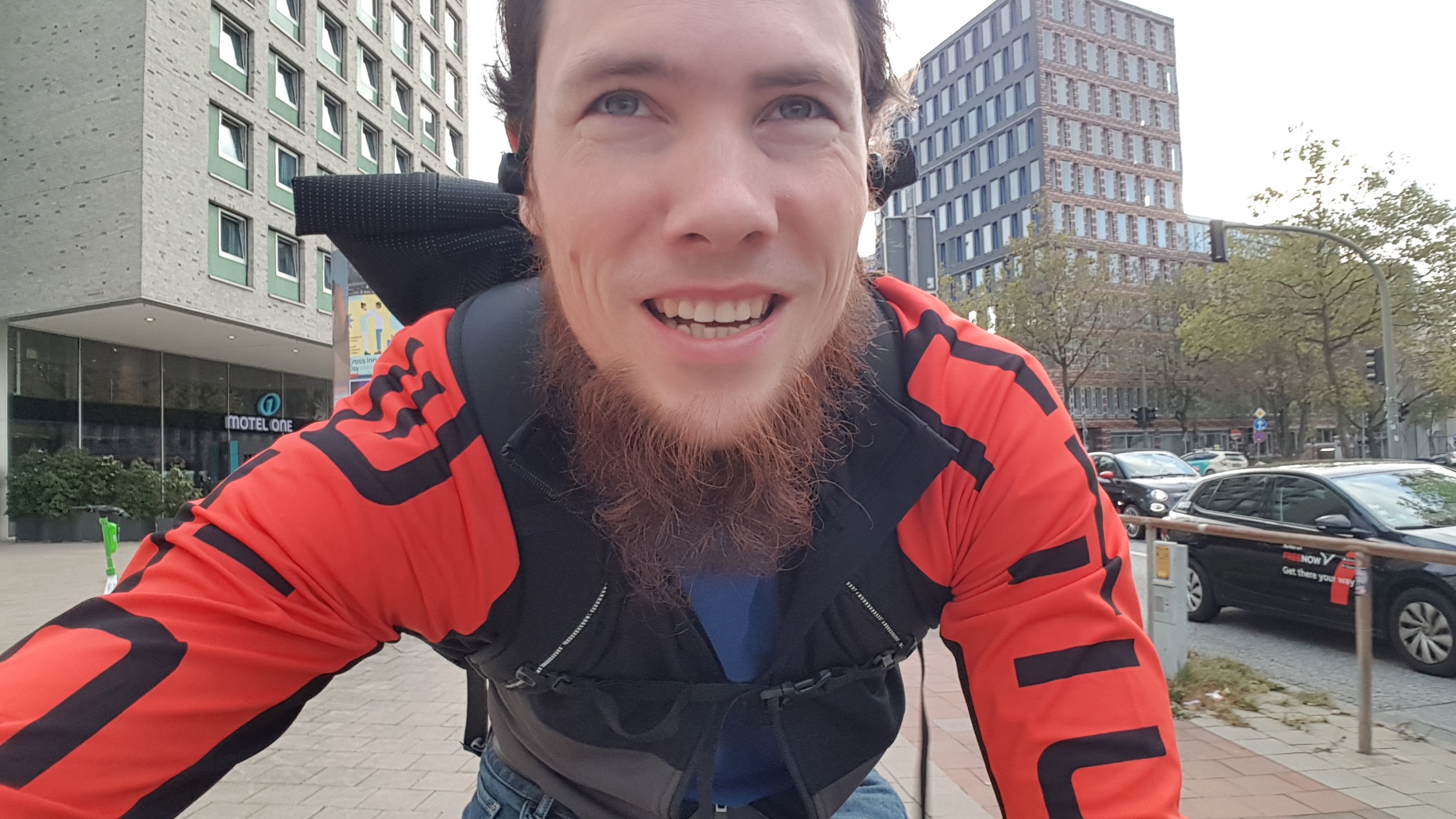 Weg zur Arbeit