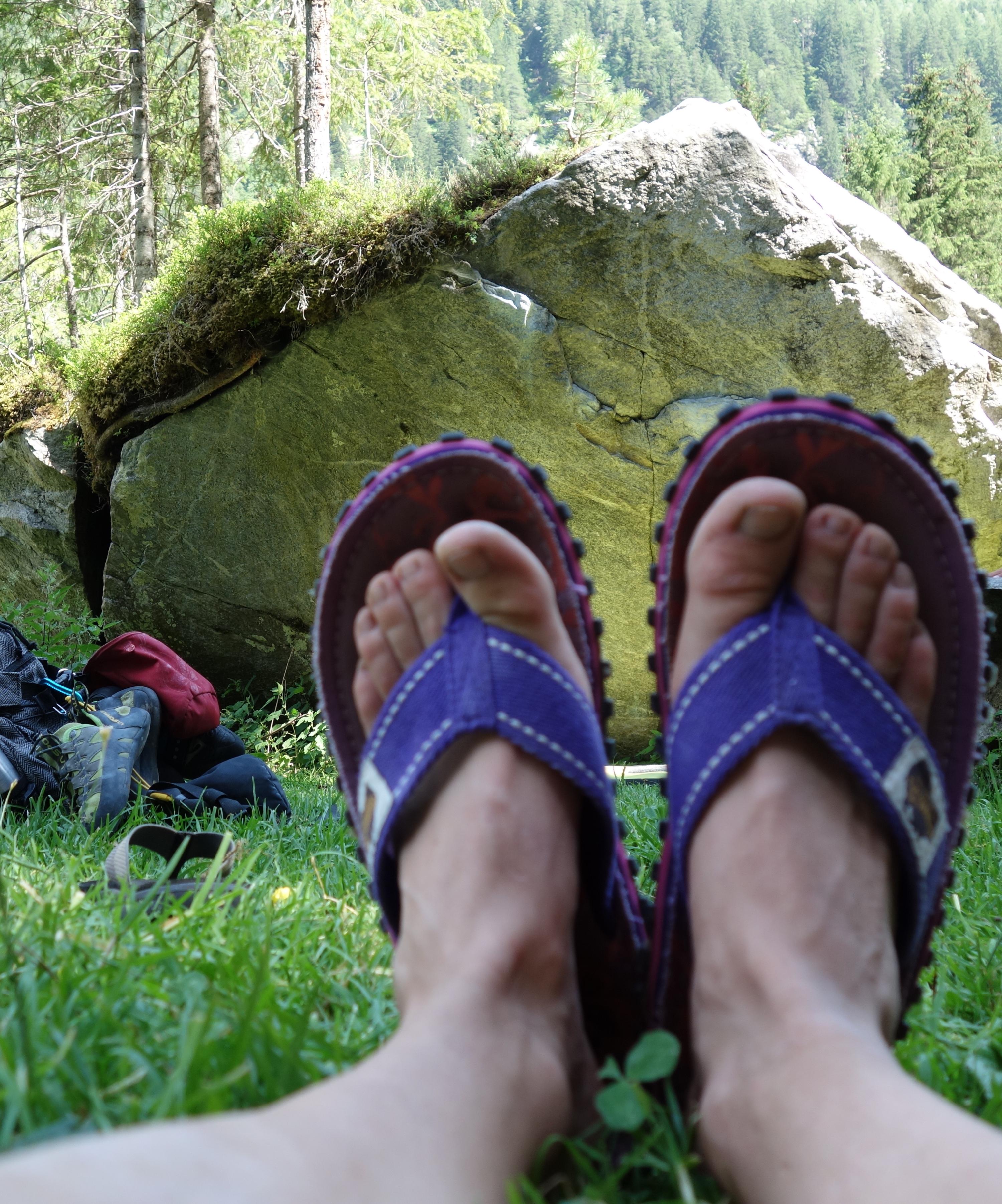 Die Gumbies waren beim Bouldern mit dabei