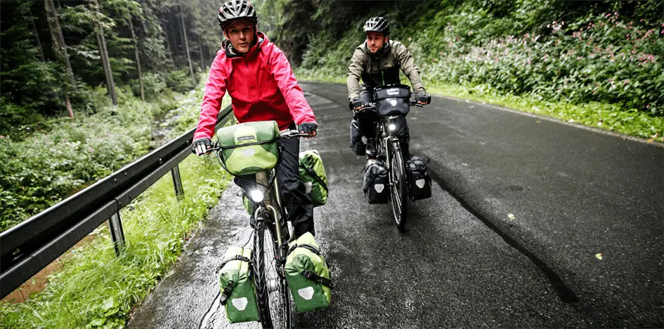 Radfahren bei Gewitter